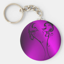 rosa do roxo chaveiros