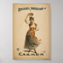 Rosabel Morrison em Carmen Poster