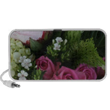 Rosas Caixinha De Som Para Mp3