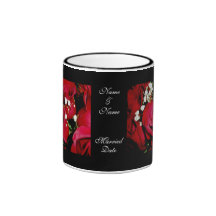 Rosas que Wedding a caneca da relembrança