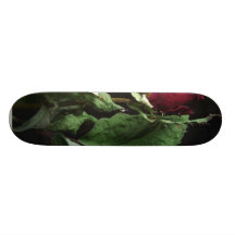 Rosas secados vida macro da foto ainda skate boards