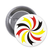 Roseta Alemanha cockade Germany Pins