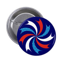 Roseta EUA cockade United States of America Boton