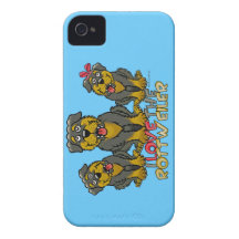 ROTTWEILER CAPA iPhone 4 Case-Mate