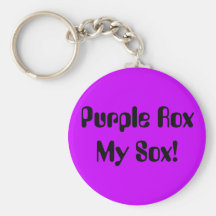 Rox roxo meu Sox! Chaveiro
