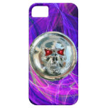 Roxo azul dos CAVALEIROS do CRÂNIO Capa iPhone 5 Case-Mate