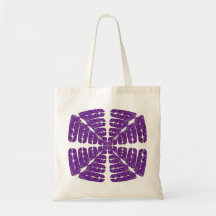 Saco abstrato da imagem do roxo bolsas