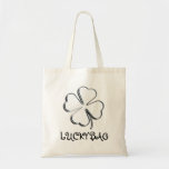 Saco afortunado bolsa de lona