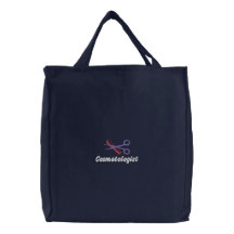 Saco bordado Beautician Bolsa