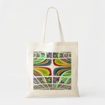Saco da arte abstracta do design do Fractal Bolsa