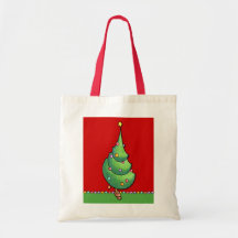 Saco da árvore de Natal red2 Bolsas