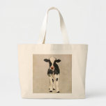 Saco da vaca do ônix & do marfim bolsas de lona