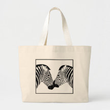 Saco da zebra bolsas para compras