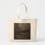 Saco de kit de sobrevivência elegante do dia do ca bolsas para compras