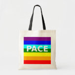 Saco do italiano da bandeira do ritmo (paz) bolsas