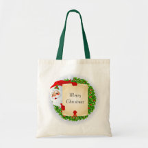 Saco do Natal Bolsas Para Compras