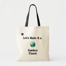Saco do planeta de Pawfect Bolsa De Lona
