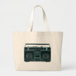 saco estereofónico retro bolsas de lona