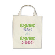 Saco orgânico para o alimento biológico bolsas de lona