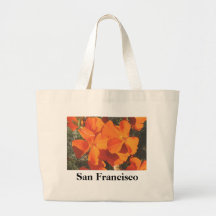 Saco, papoilas 3484 de CA, San Francisco Bolsas Para Compras