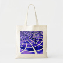 Saco roxo da arte abstracta da Web Bolsa