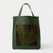 Saco tropical do presente do florista do casamento bolsas para compras