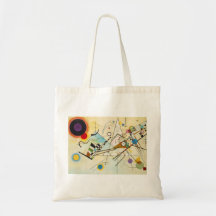 Sacola da composição VIII de Kandinsky Bolsas De Lona