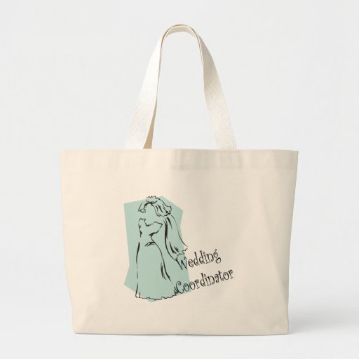 Sacola do coordenador do casamento bolsa