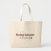 Sacola do instrutor dos cuidados bolsas para compras