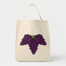 Sacola do mantimento das uvas bolsa para compras