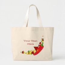 Sacola do pimento bolsa para compras