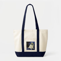 Sacola do Pug Bolsas Para Compras