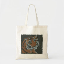 Sacola do tigre de Bengal Bolsa Para Compra