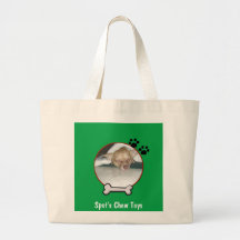 Sacola feita sob encomenda do cão bolsas