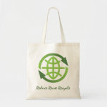 Sacola: Reduza o reciclar reusar Bolsa
