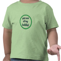 Saia de minha bolha t - shirts