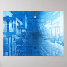 Sala azul posteres