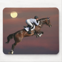 Salte para a lua mouse pads