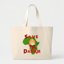 Salvar Darfur Bolsa De Lona