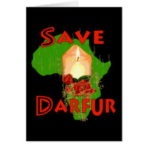 Salvar Darfur Cartão
