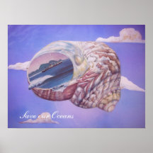 Salvar nosso poster dos oceanos