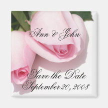 Salvar o ímã dos rosas dos nomes da data imãs