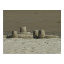 Sandcastle Cartao Postal