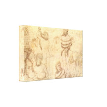 Sandro Botticelli - Dante e Virgil Impressão De Canvas Esticada