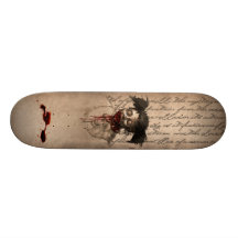 Sangue da moeda de um centavo skateboard