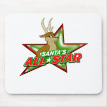 santasallstar mouse pads
