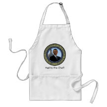 Saraiva ao cozinheiro chefe! Avental presidencial 