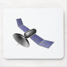 Satélite do espaço mouse pads