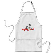 "Sauced levemente " Aventais