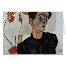 schiele 079 de Egon Cartoes
